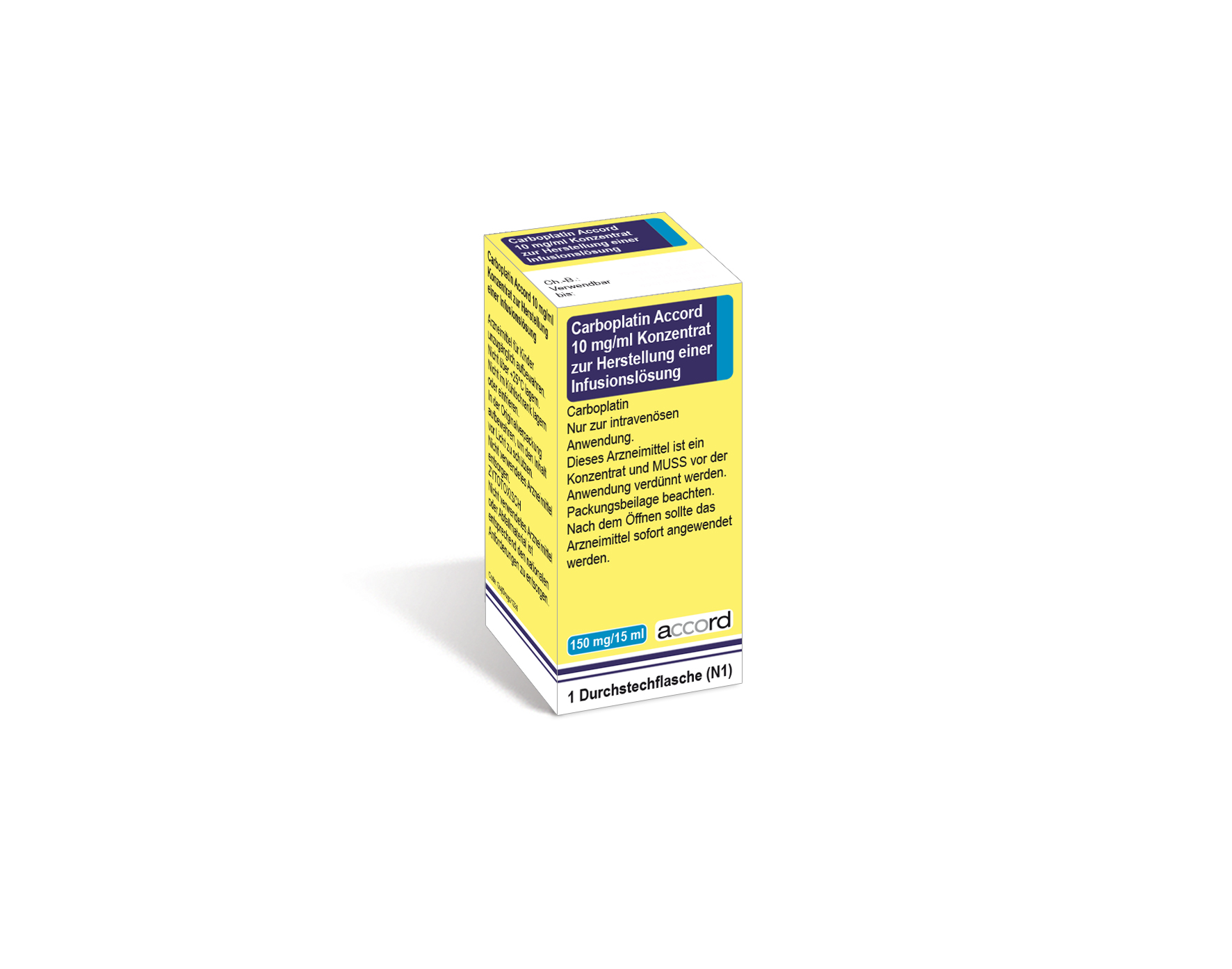 Accord Packshot Carboplatin 15 ml