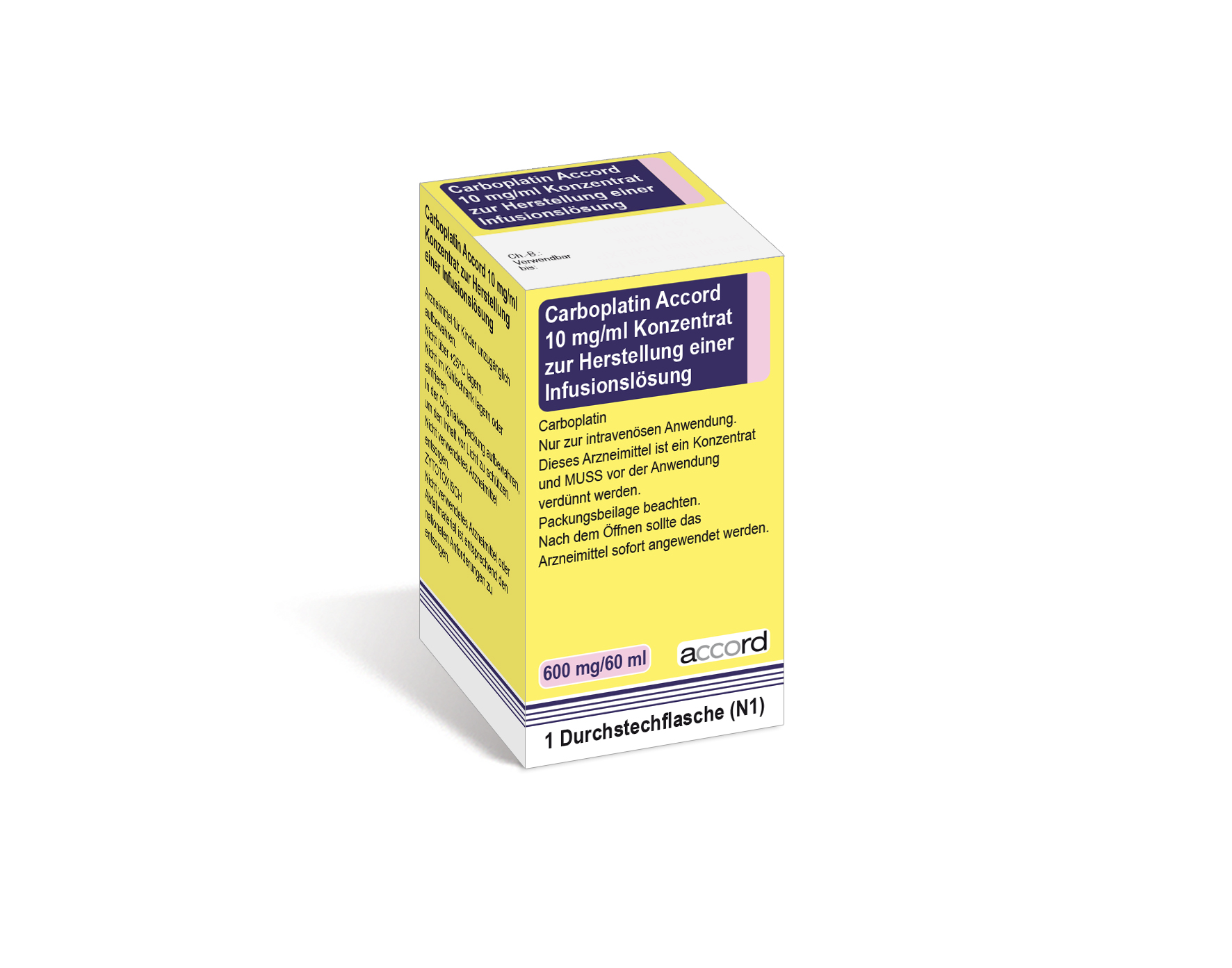 Accord Packshot Carboplatin 60 ml