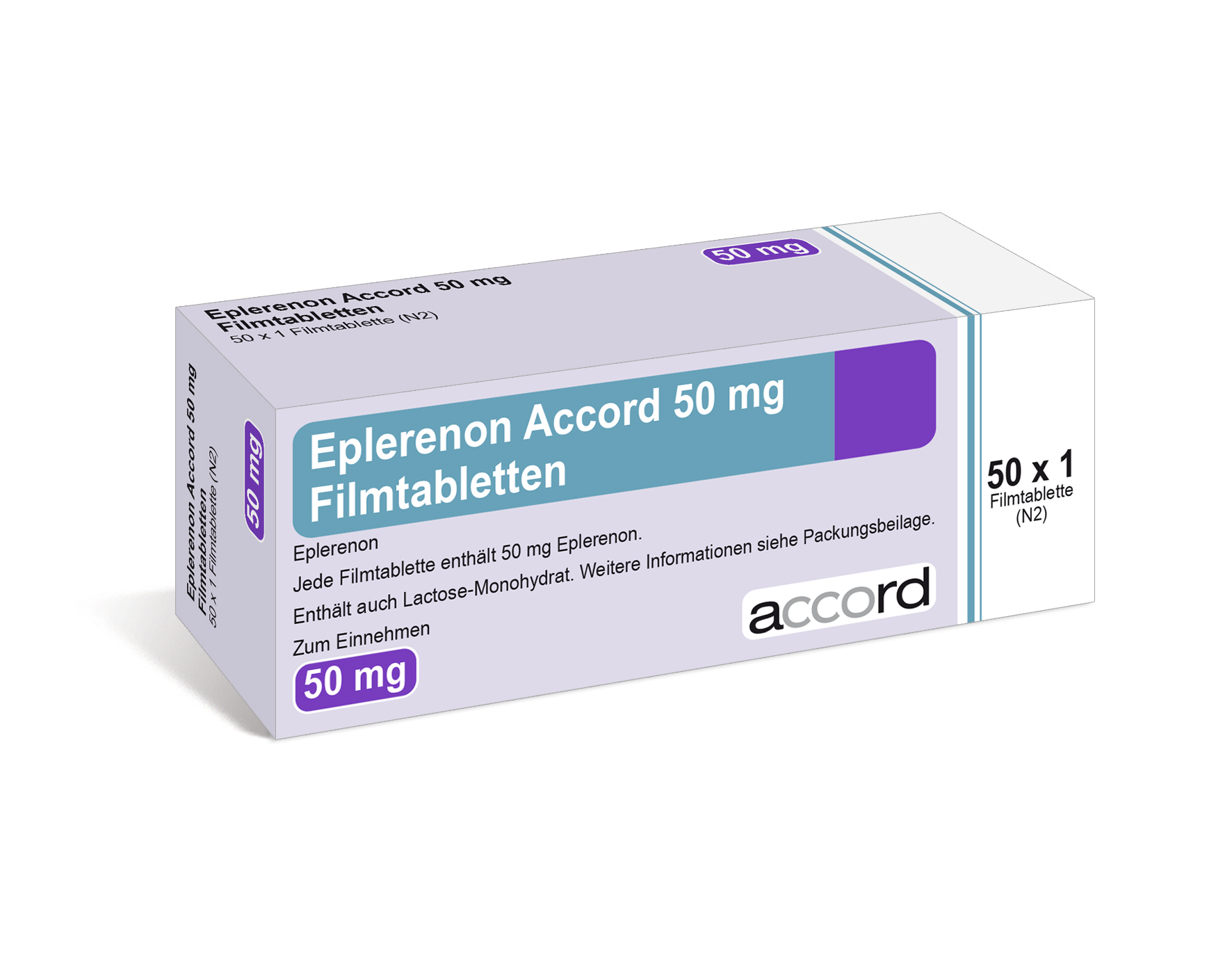 Accord Packshot Eplerenon 50 mg