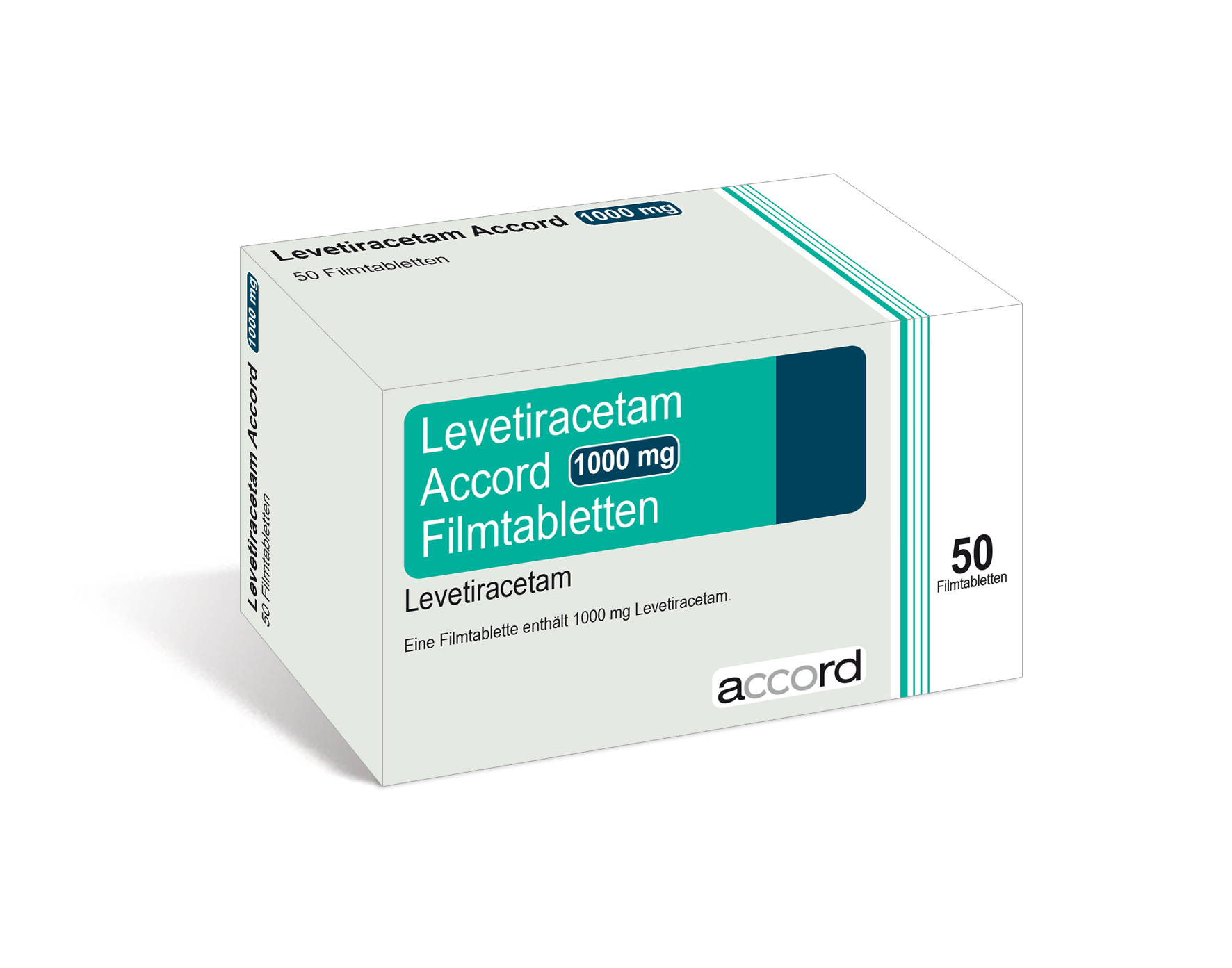 Accord Packshot Levetiracetam 1000 mg