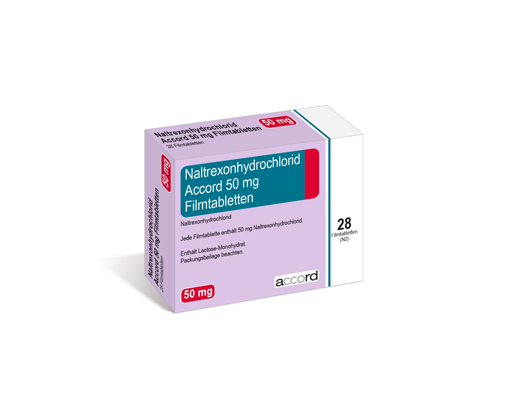 Accord Packshot Naltrexonhydrochlorid 50 mg