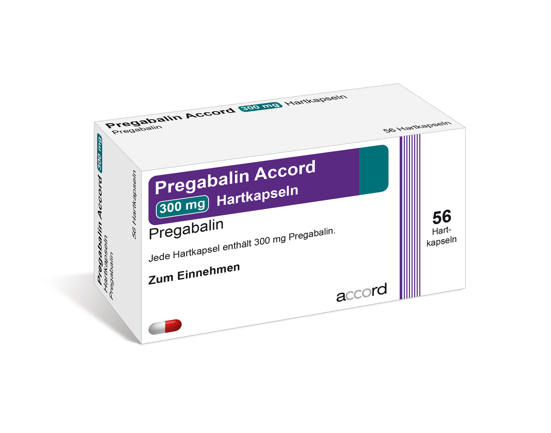 Accord Packshot Pregabalin 300 mg