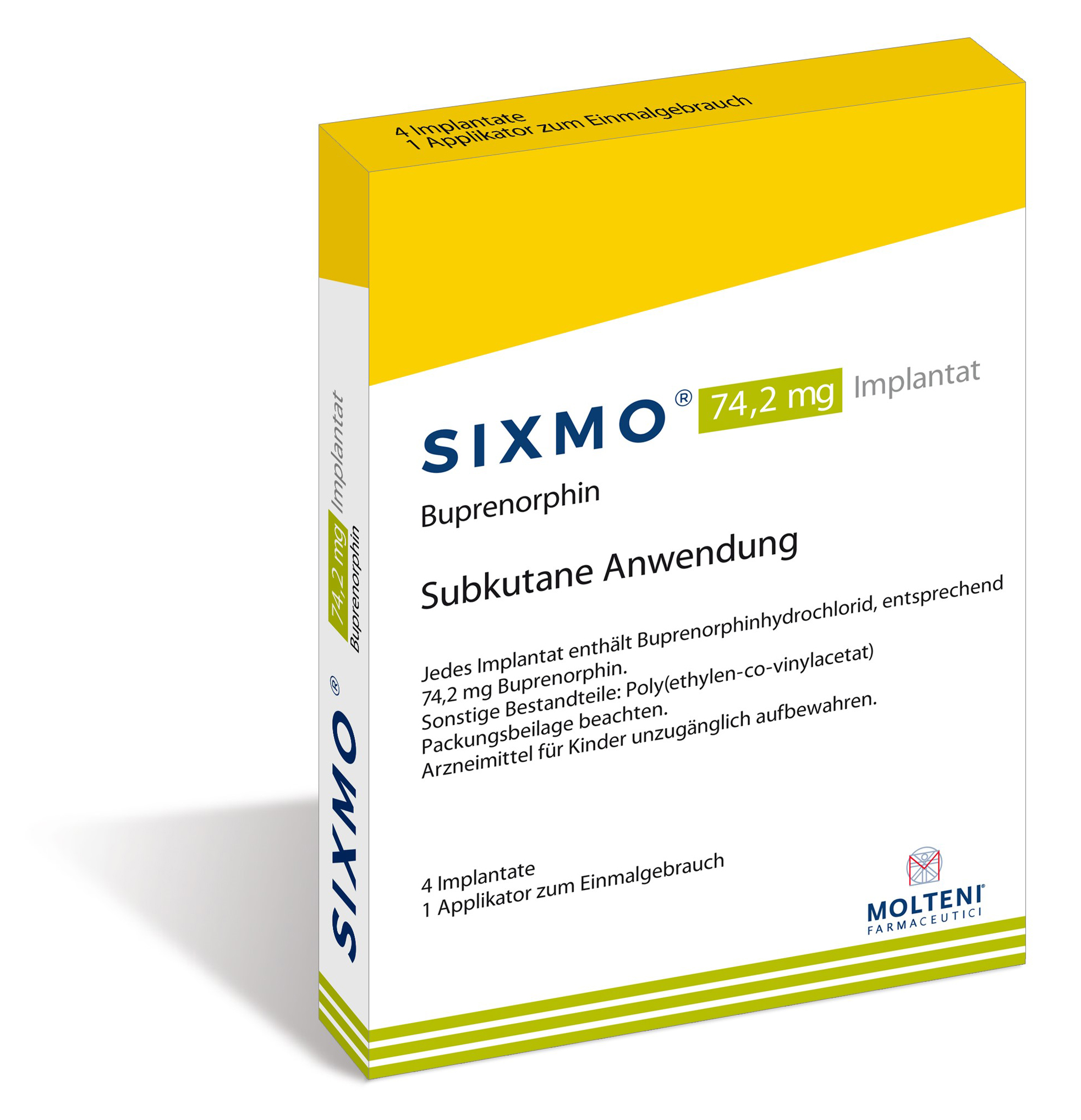 Accord Packshot Sixmo 74,2 mg