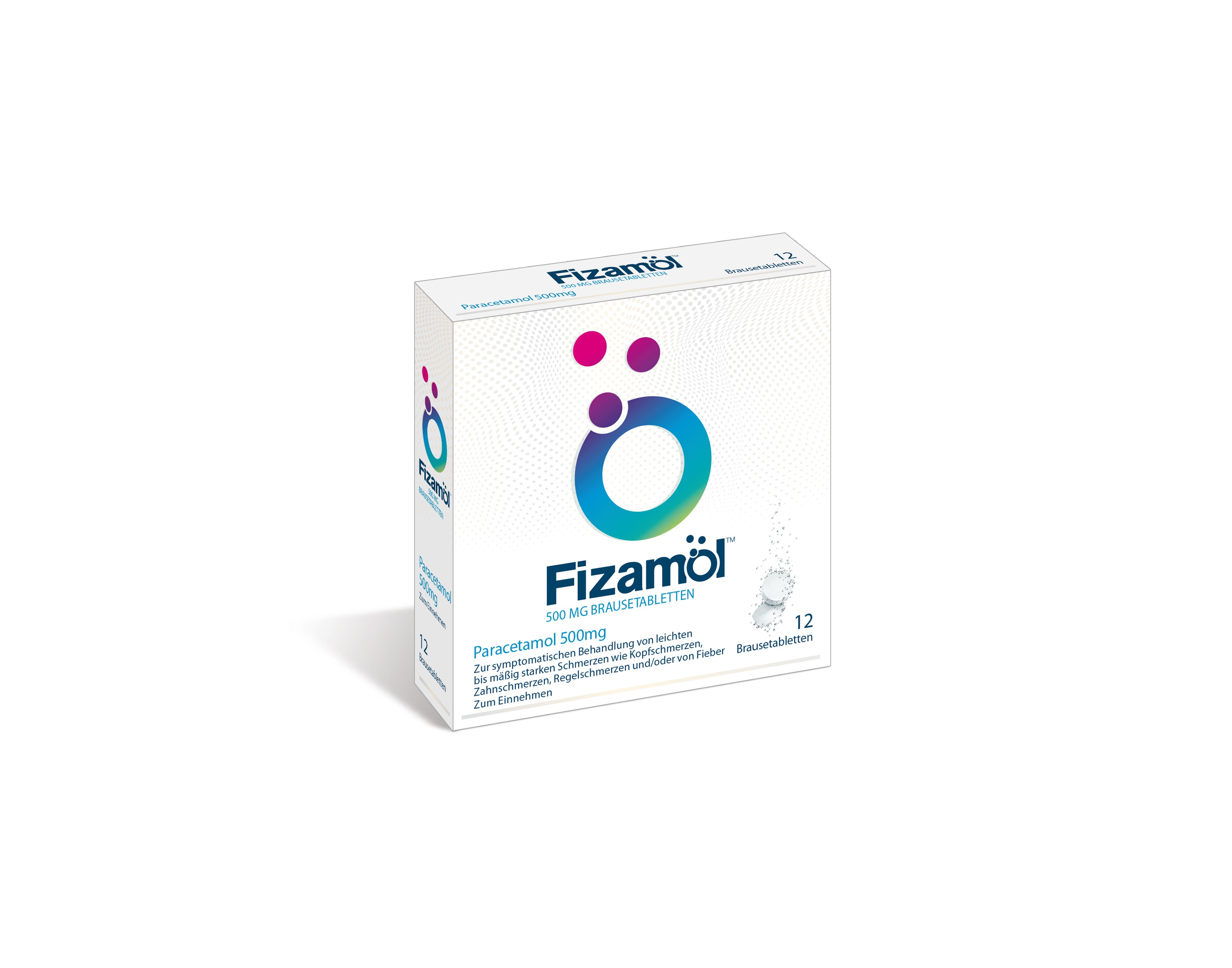 Accord Packshot Fizamol 500mg 12er