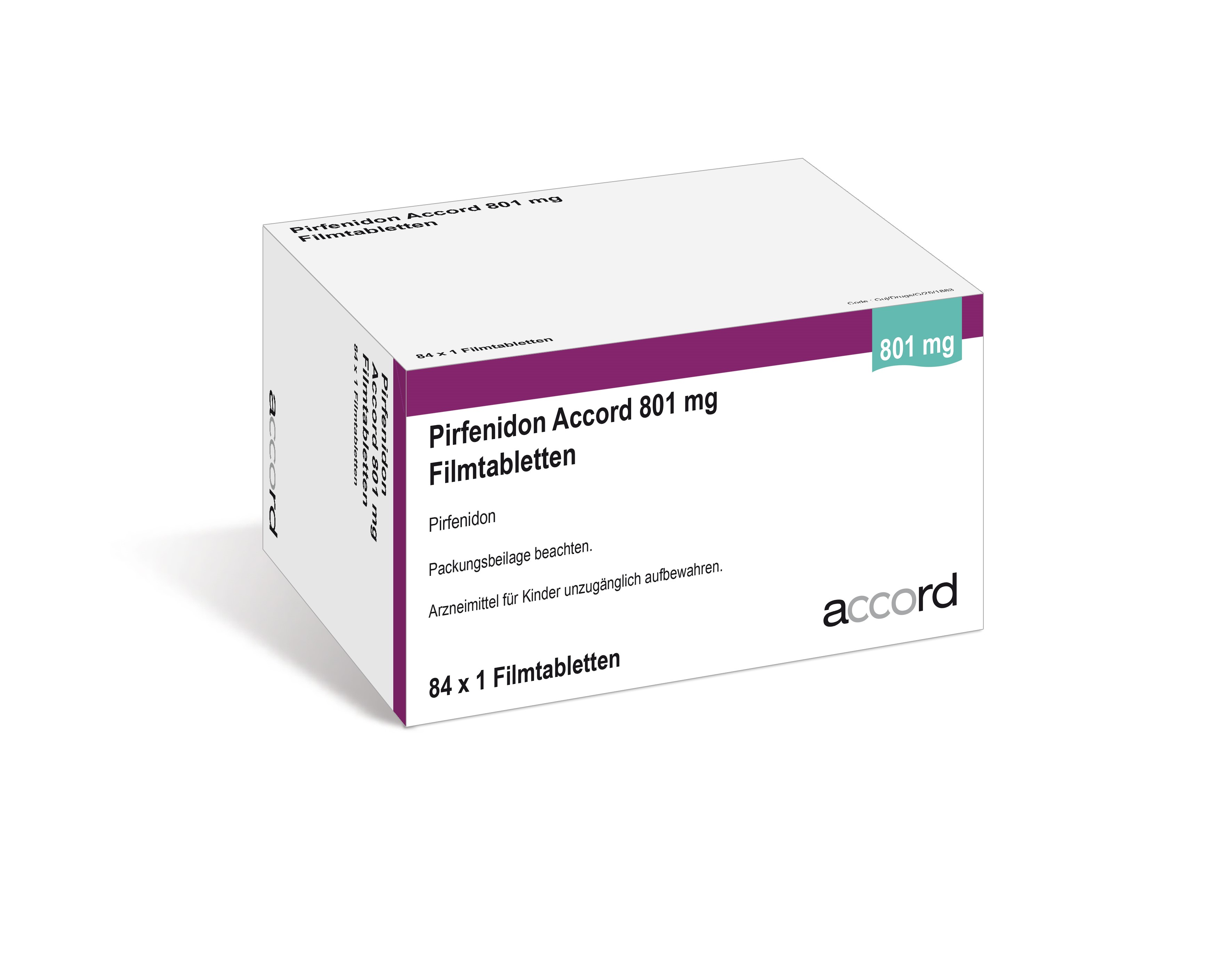 Pirfenidon 801 mg_84 Stk Filmtabletten