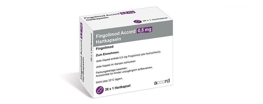 Fingolimod Accord Packshot 880px