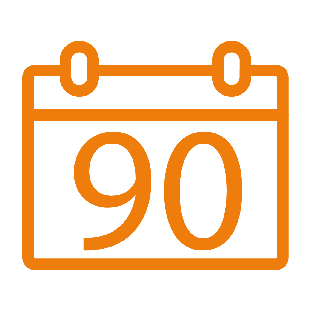 90 Tage Zahlungsziel