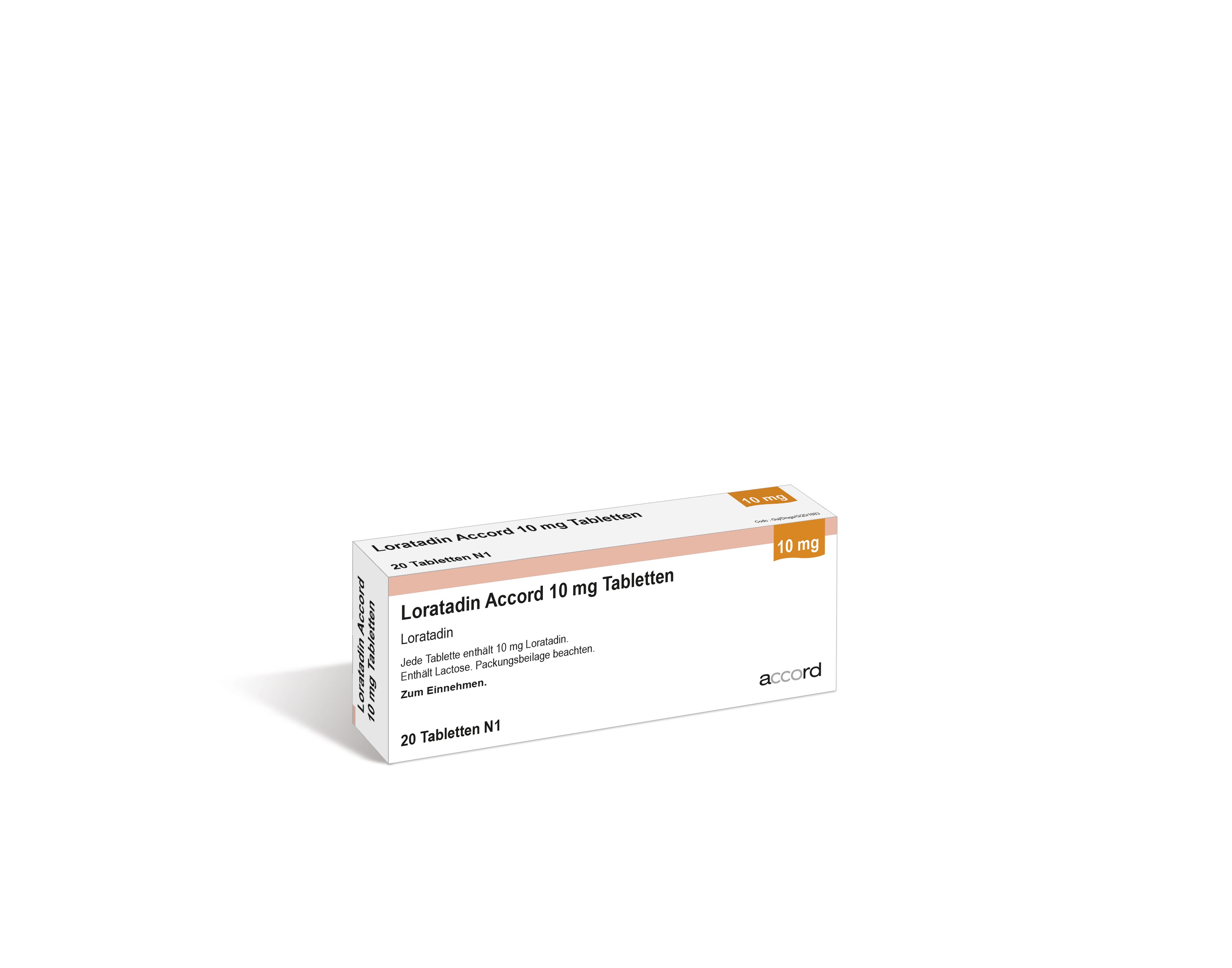 Loratadin Packshot 10mg